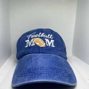 Football Mom Embroidered Baseball Cap – Adjustable